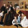 Leopold Stöber, The Young Artist with His Family, 1827 © LIECHTENSTEIN. The Princely Collections, Vaduz–Vienna, Photo: LIECHTENSTEIN. The Princely Collections, Vaduz–Vienna